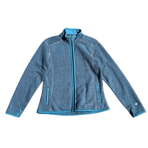 Kuhl Alfpaca Teal Fleece Jacket Women’s Sz L - Picture 1 of 6
